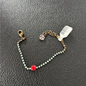 Sabika Pacific Opal/Opaque Red Tiara Bracelet